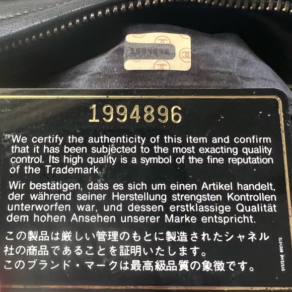 Chanel Black Lambskin Leather CC Quilted Camera Chain Crossbody Bag - Picture 17 of 17